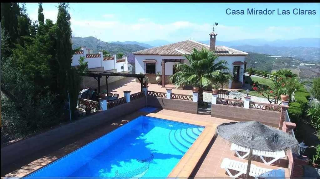 Casa Mirador Las Claras Con Piscina Privada Jardin Iznate Zewnętrze zdjęcie